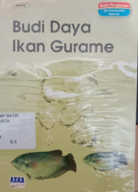 Image of Budi Daya Ikan Gurame